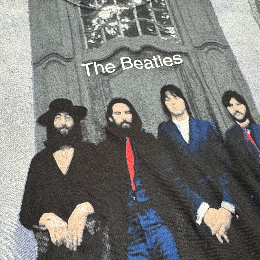 Vintage 1990s The Beatles Hey Jude All Over Print T Shirt Men’s Large Vtg 90s - Picture 3 of 5